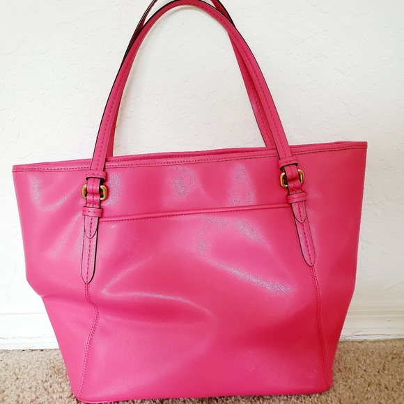 Hot Pink Coach Purse - Picture 4 of 7